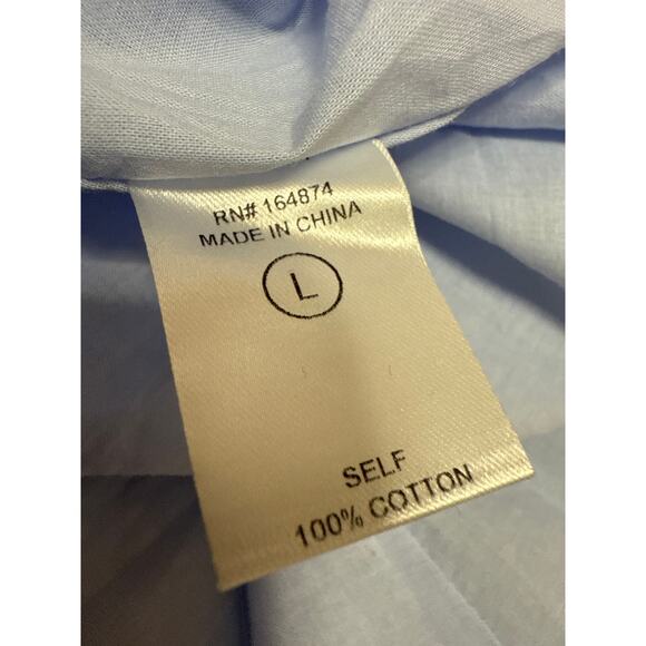 Honey Mango Blue Sleeveless Cutout Tiered Cami Camisole Midi Tank Dress Size L - Picture 5 of 5